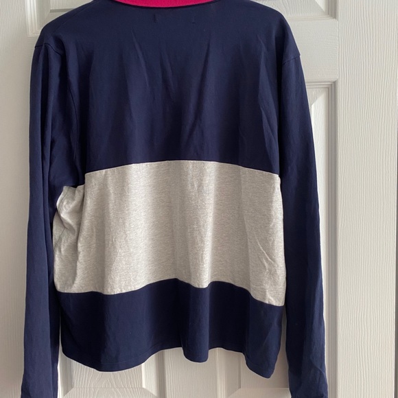 Calvin Klein cropped long sleeve top - Picture 2 of 2